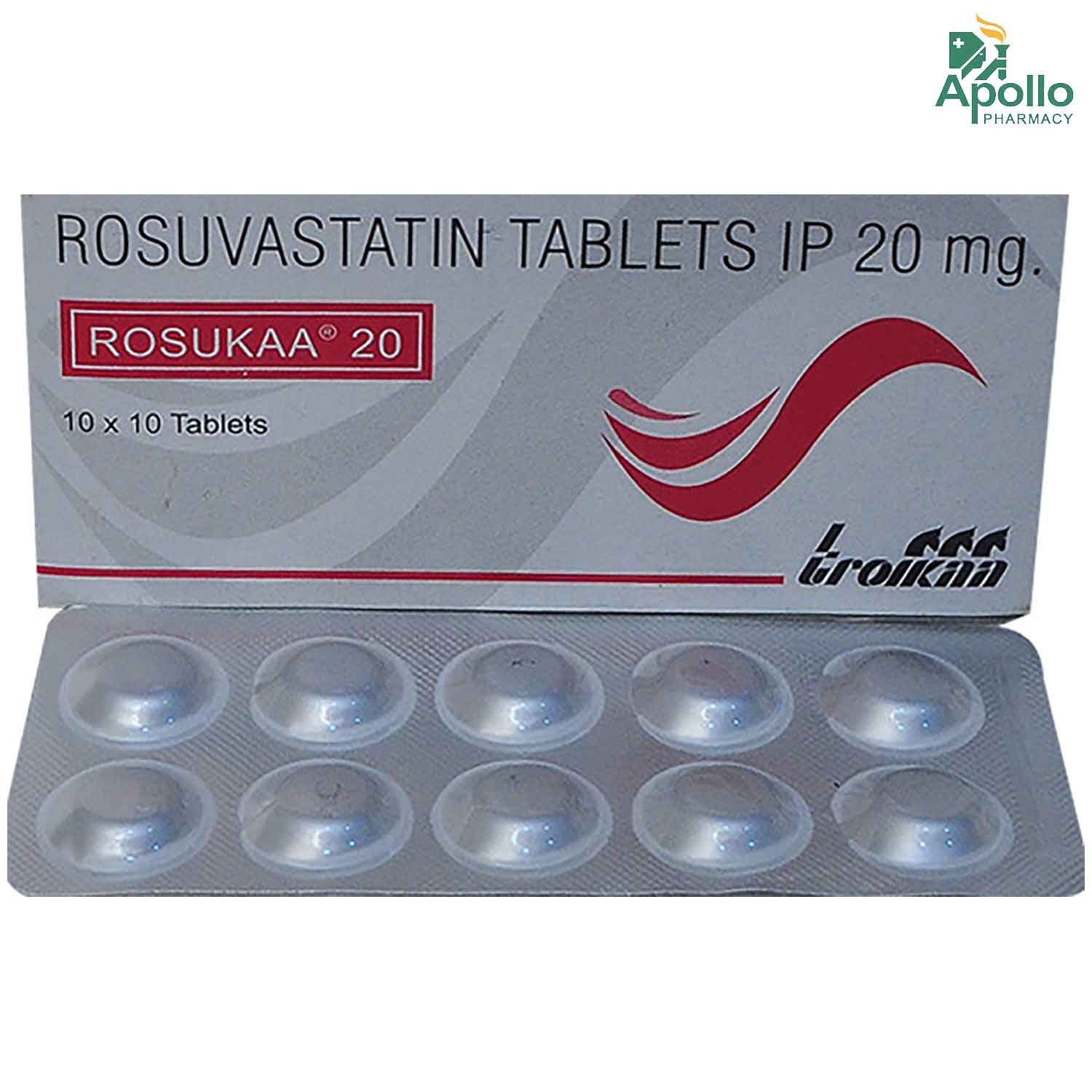 Rosukaa 20 Tablet 10's, Pack of 10 TabletS Rosukaa 20 Tablet 10's, Pack of 10 TabletS