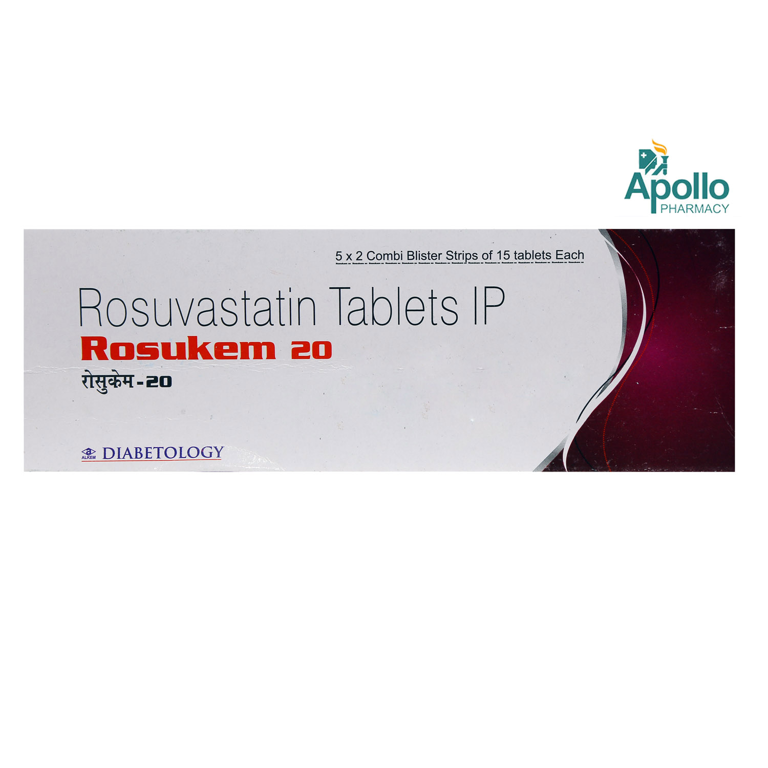 Rosukem 20 Tablet 15's, Pack of 15 TABLETS Rosukem 20 Tablet 15's, Pack of 15 TABLETS