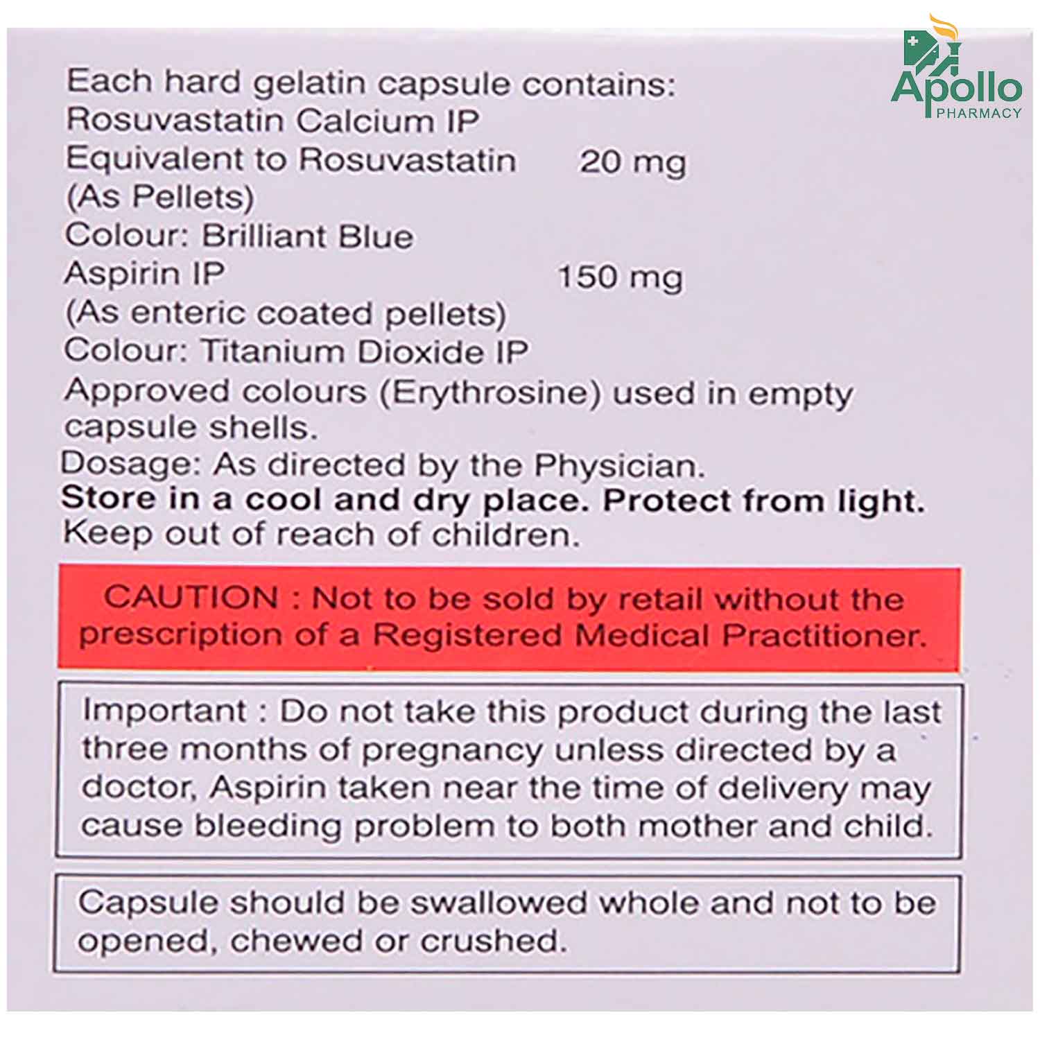 Roseday-A 20 Forte Capsule 10's, Pack of 10 CapsuleS Roseday-A 20 Forte Capsule 10's, Pack of 10 CapsuleS