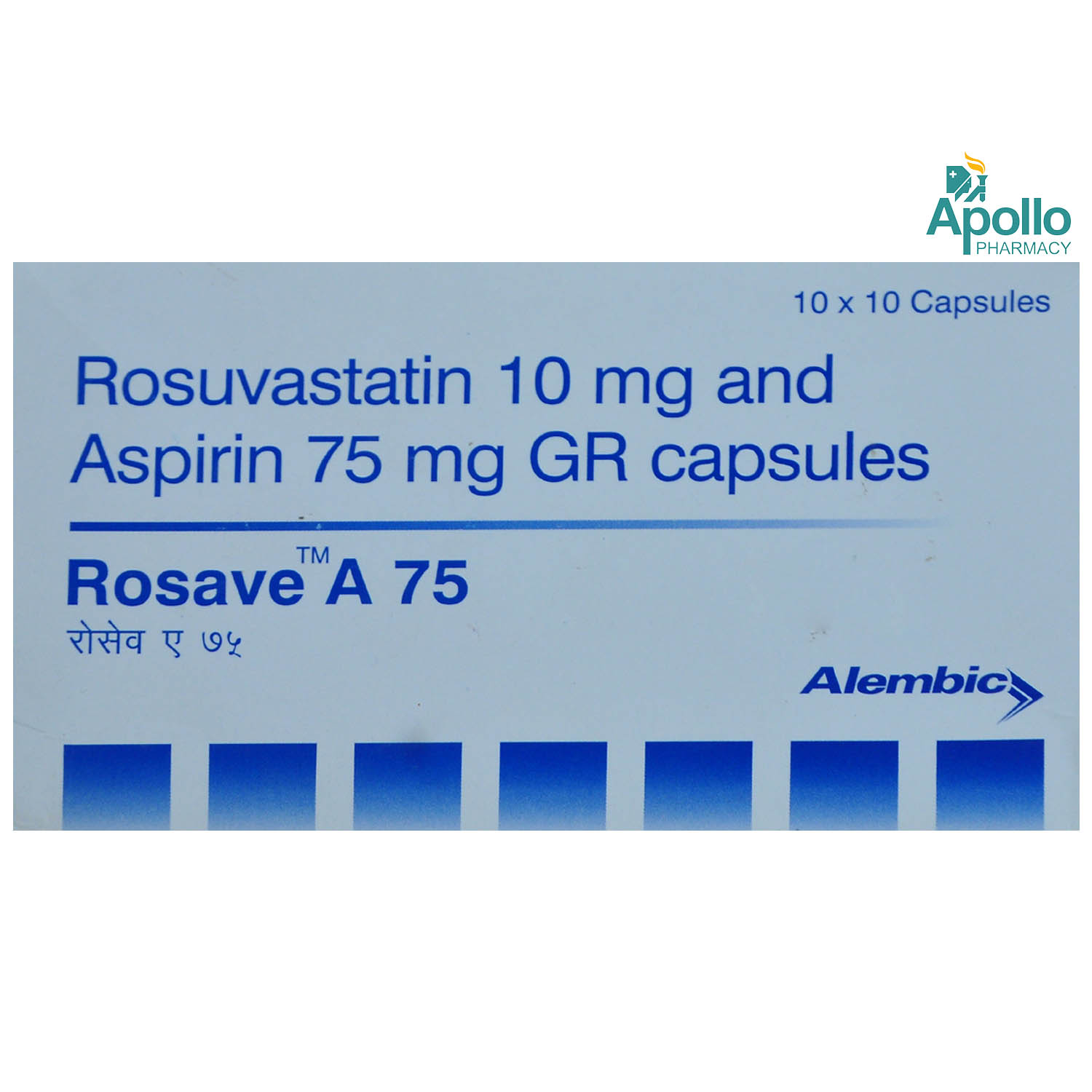 Rosave A 75 Capsule 10's, Pack of 10 Rosave A 75 Capsule 10's, Pack of 10