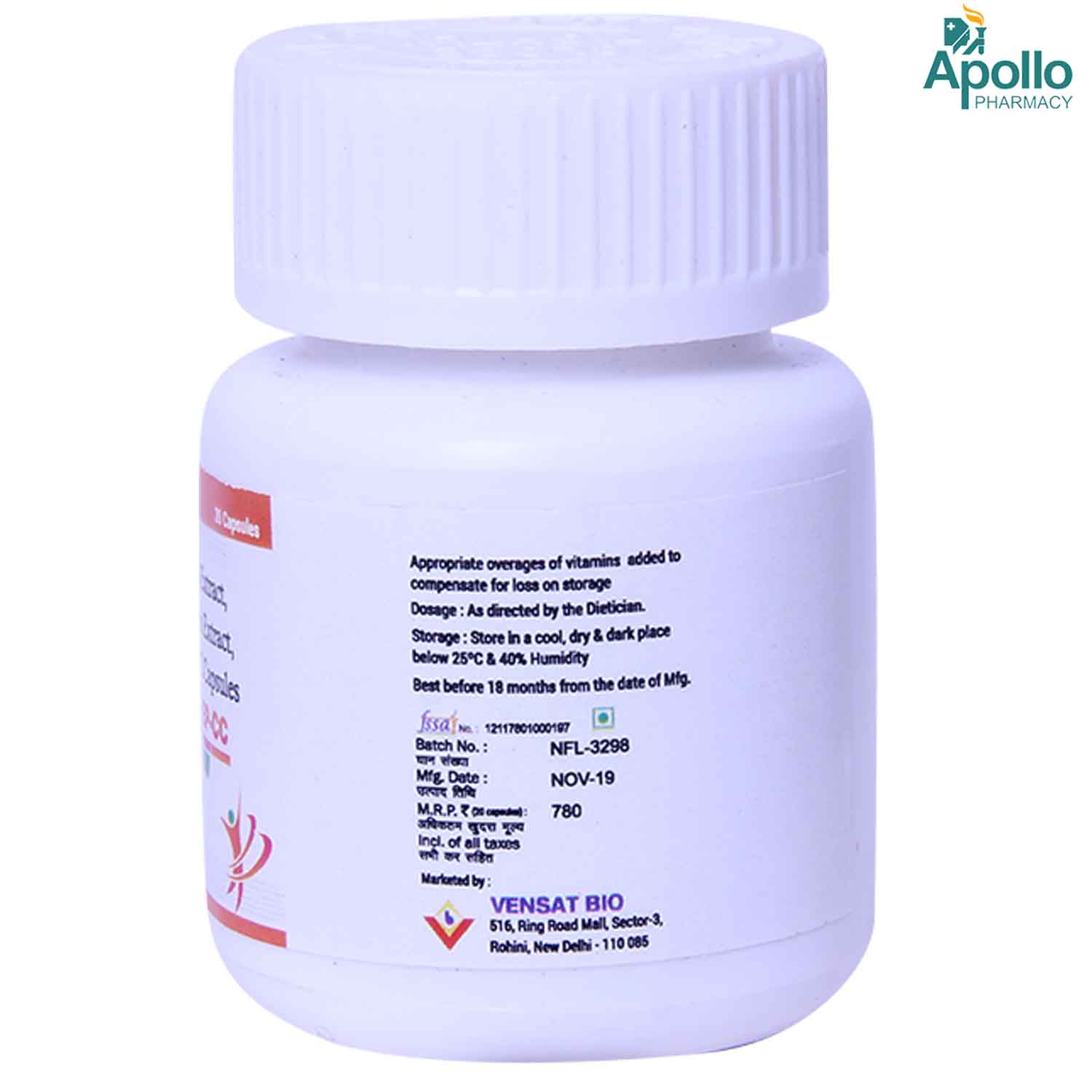 Rospep CC Capsule 20's, Pack of 1 Rospep CC Capsule 20's, Pack of 1