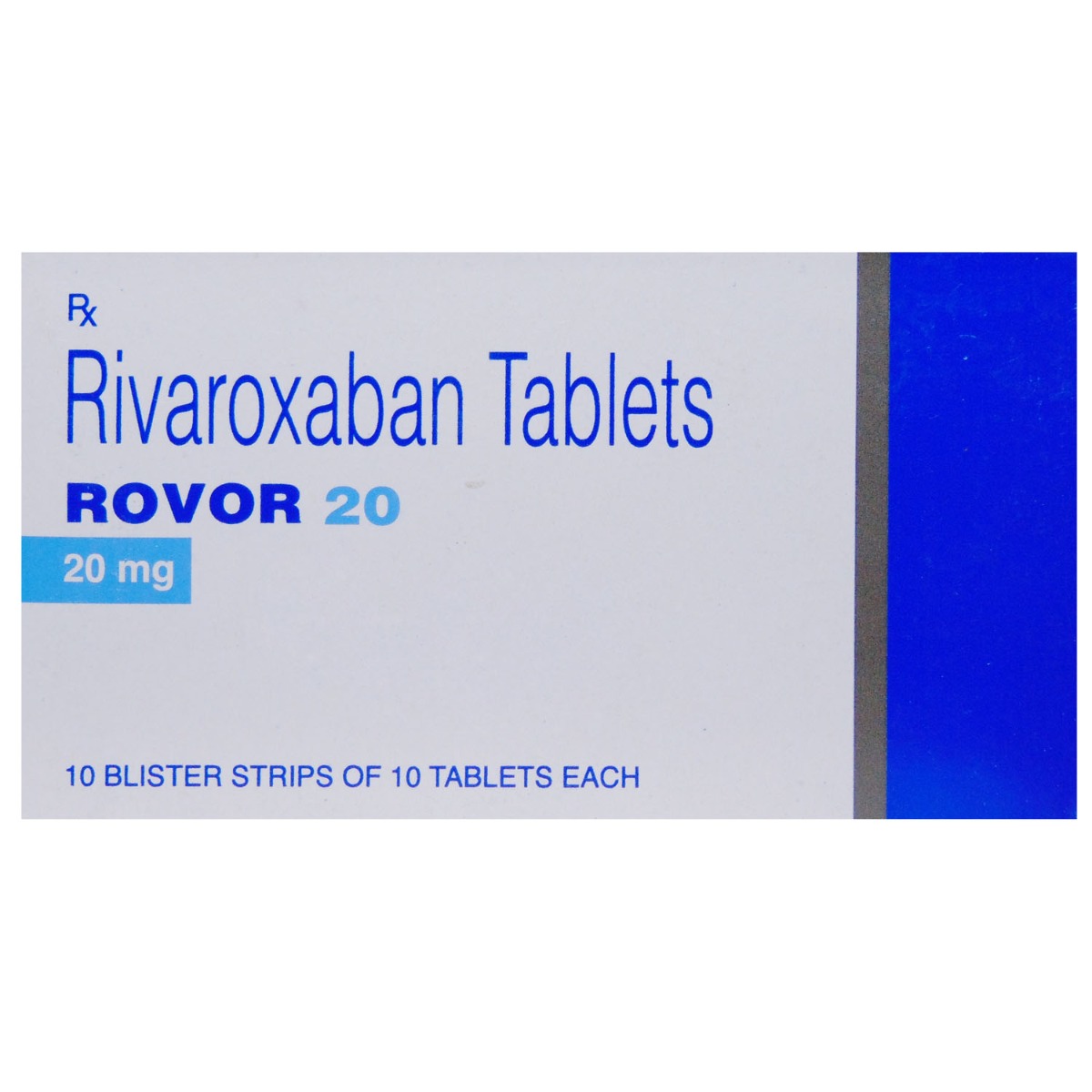 Rovor 20 Tablet 10's, Pack of 10 TabletS Rovor 20 Tablet 10's, Pack of 10 TabletS