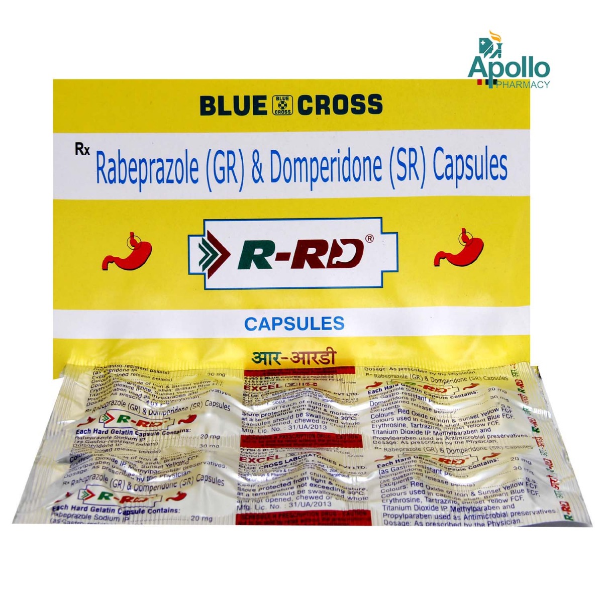 R-RD Capsule 10's, Pack of 10 R-RD Capsule 10's, Pack of 10