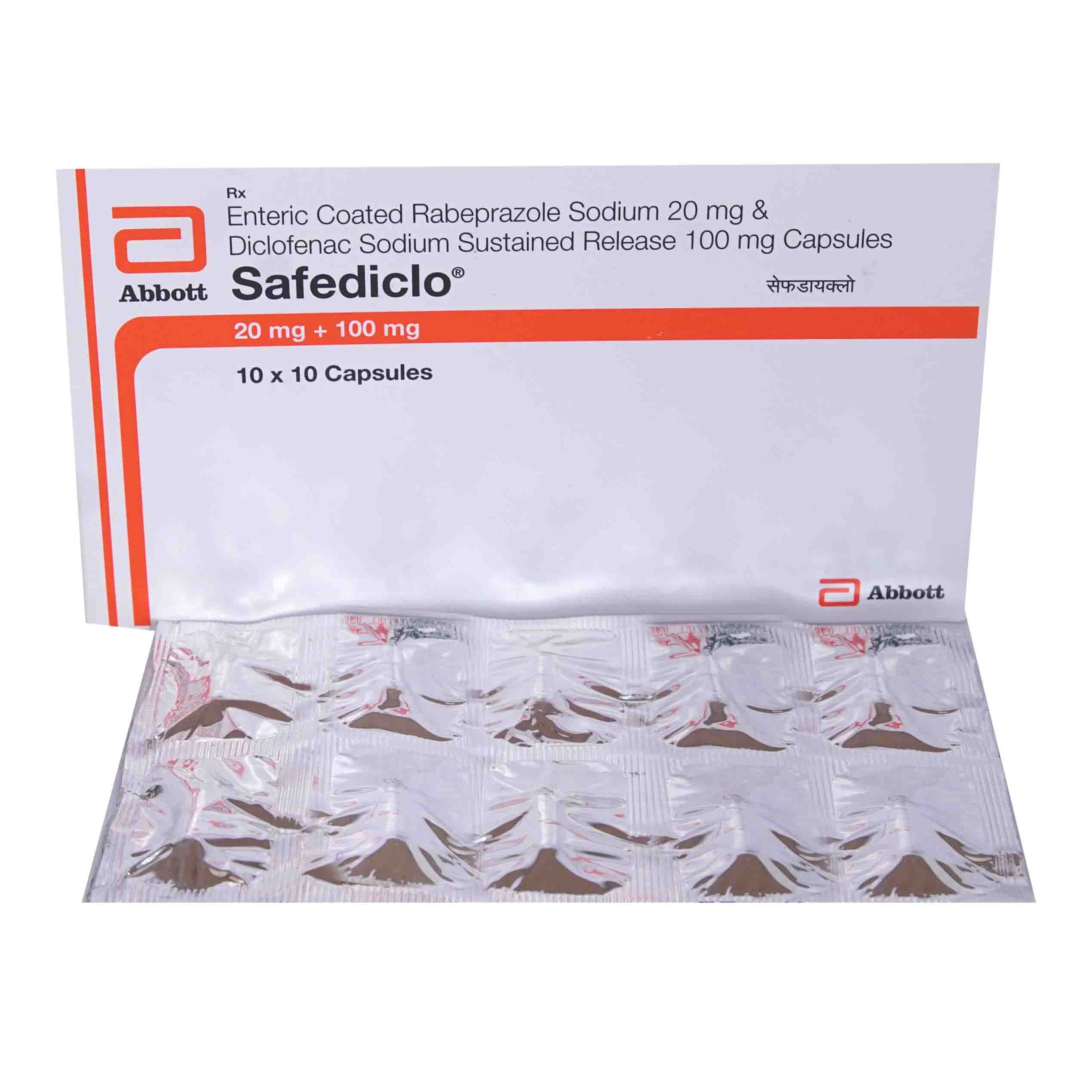 Safediclo Capsule 10's, Pack of 10 Safediclo Capsule 10's, Pack of 10