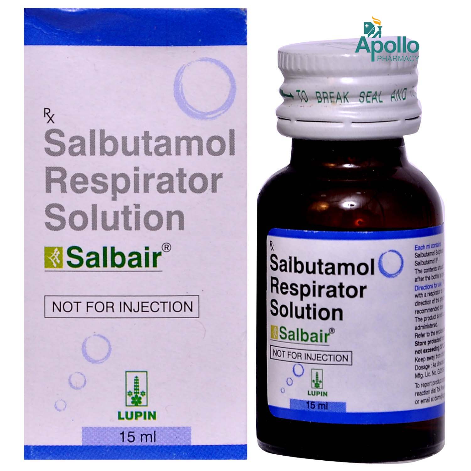 SALBAIR RESPIRATORY SOLUTION, Pack of 1 Solution SALBAIR RESPIRATORY SOLUTION, Pack of 1 Solution