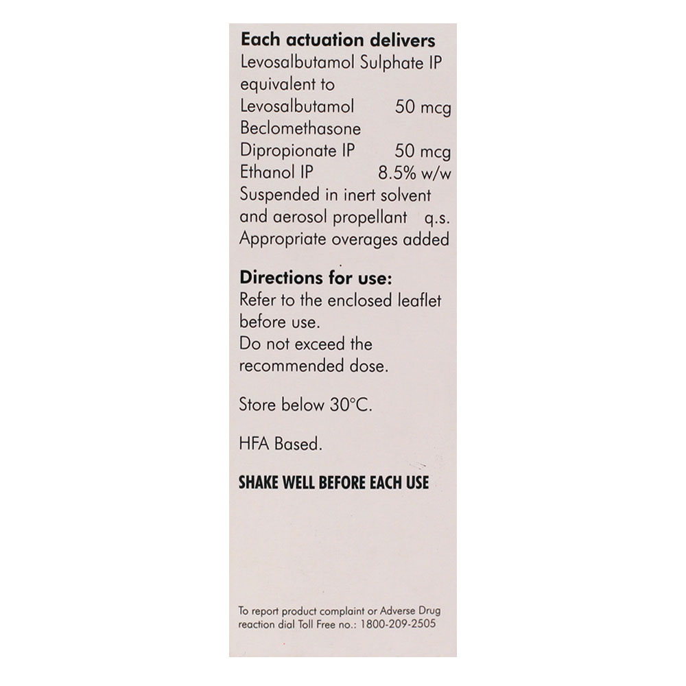 Salbair B Transhaler, Pack of 1 INHALER Salbair B Transhaler, Pack of 1 INHALER
