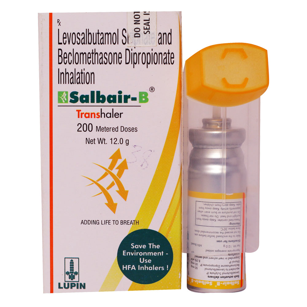 Salbair B Transhaler, Pack of 1 INHALER Salbair B Transhaler, Pack of 1 INHALER