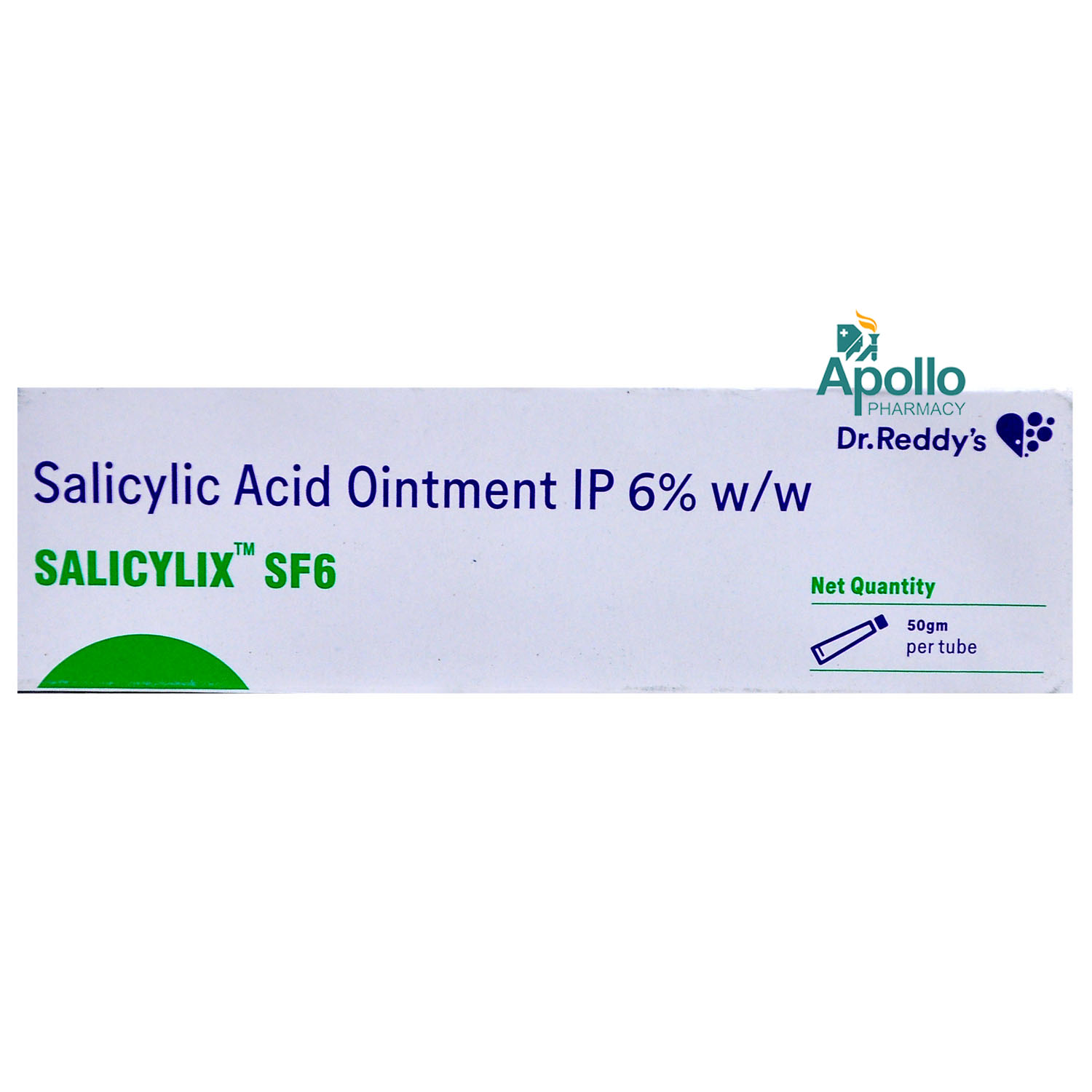 Salicylix SF 6% Ointment 50 gm, Pack of 1 OINTMENT Salicylix SF 6% Ointment 50 gm, Pack of 1 OINTMENT