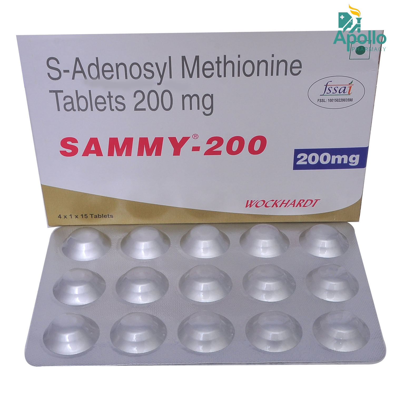 Sammy 200 Tablet 15's, Pack of 15 TABLETS Sammy 200 Tablet 15's, Pack of 15 TABLETS