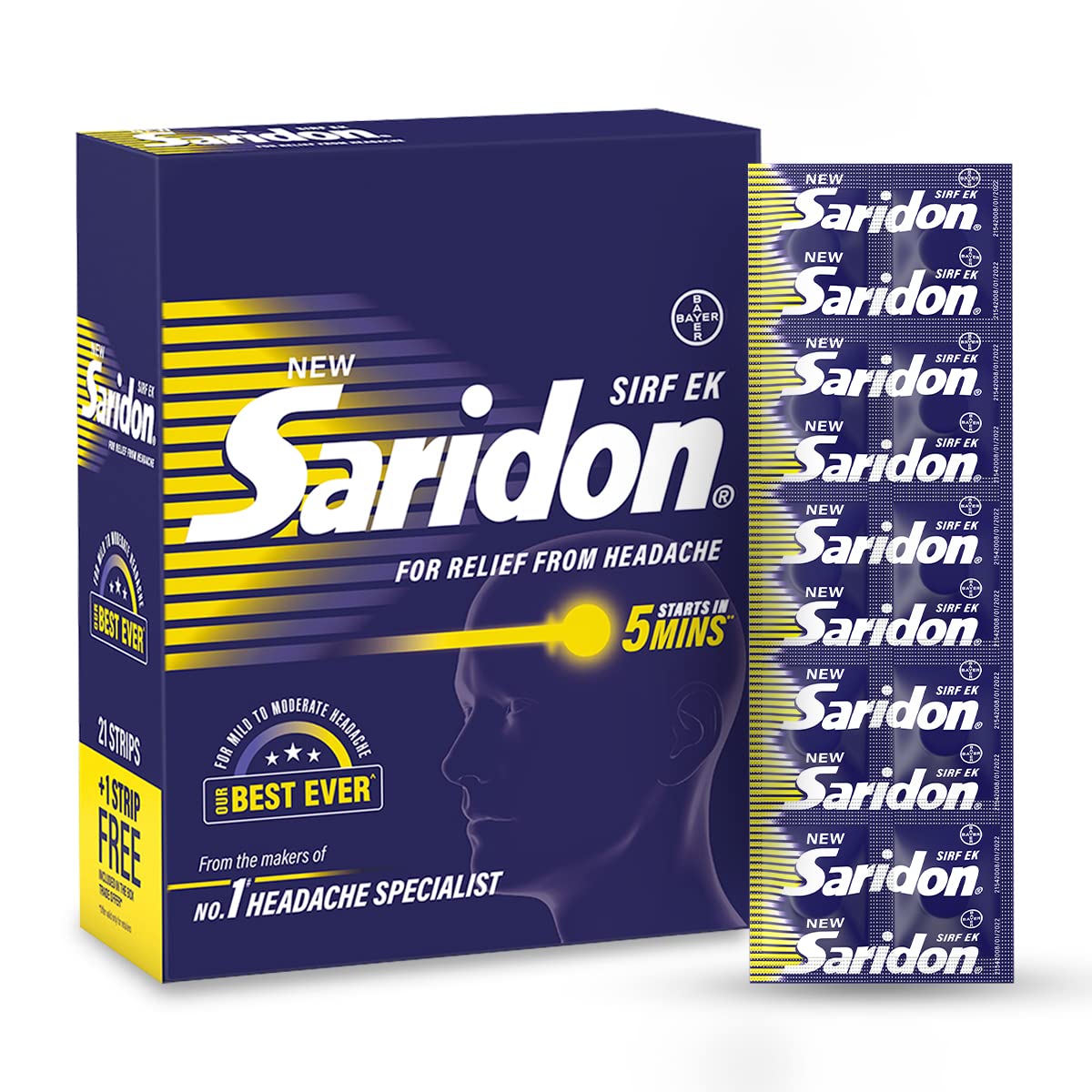 Buy Saridon Tablet 10's Online