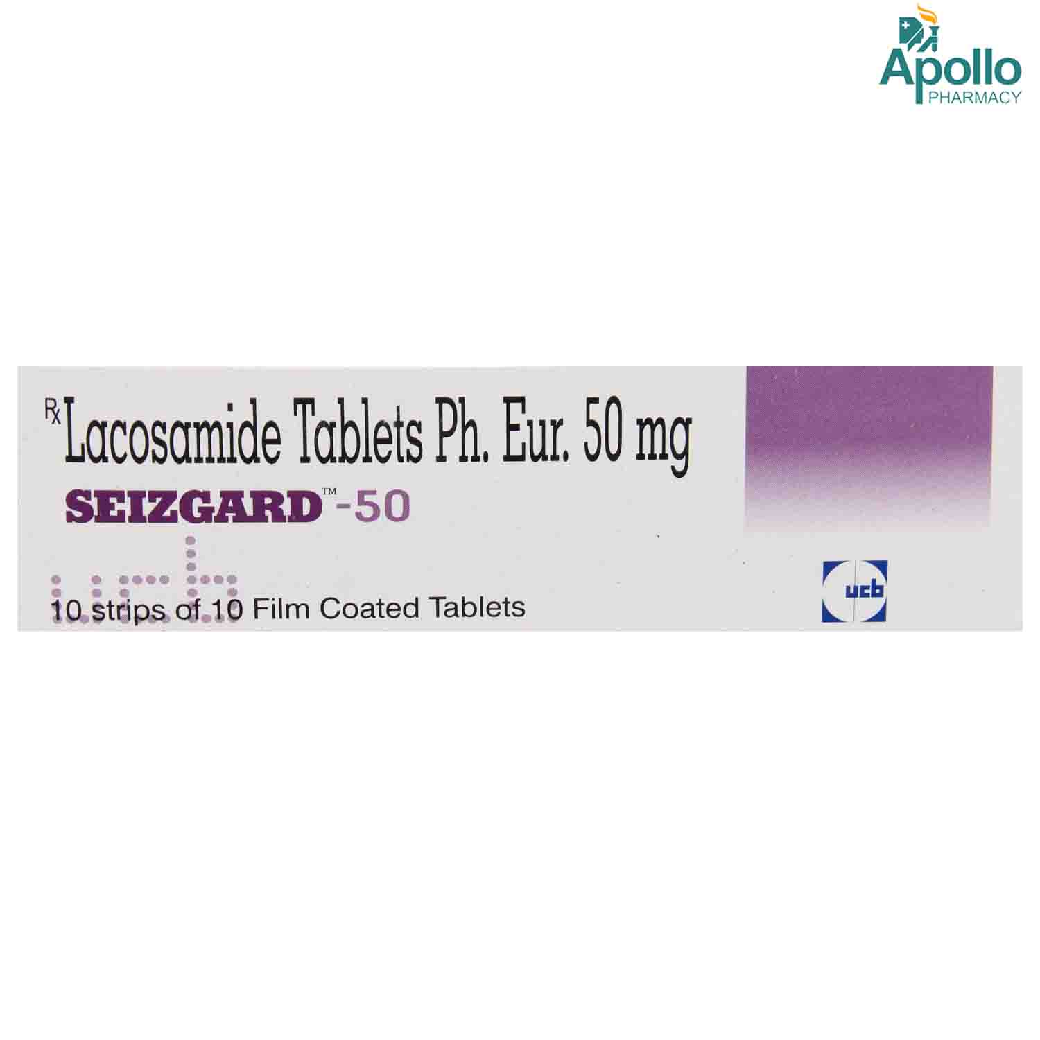 Seizgard-50 Tablet 10's, Pack of 10 TABLETS Seizgard-50 Tablet 10's, Pack of 10 TABLETS