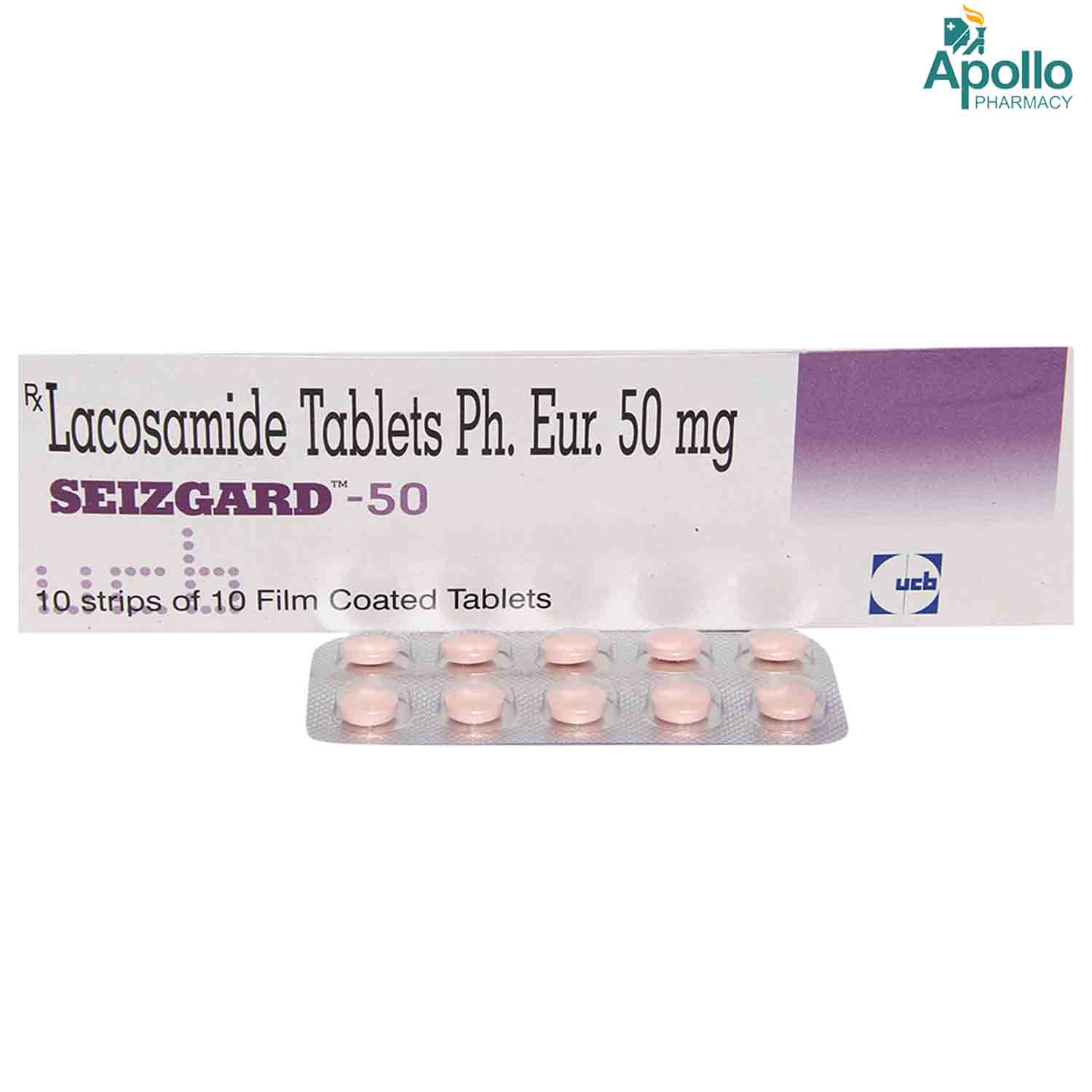 Seizgard-50 Tablet 10's, Pack of 10 TABLETS Seizgard-50 Tablet 10's, Pack of 10 TABLETS