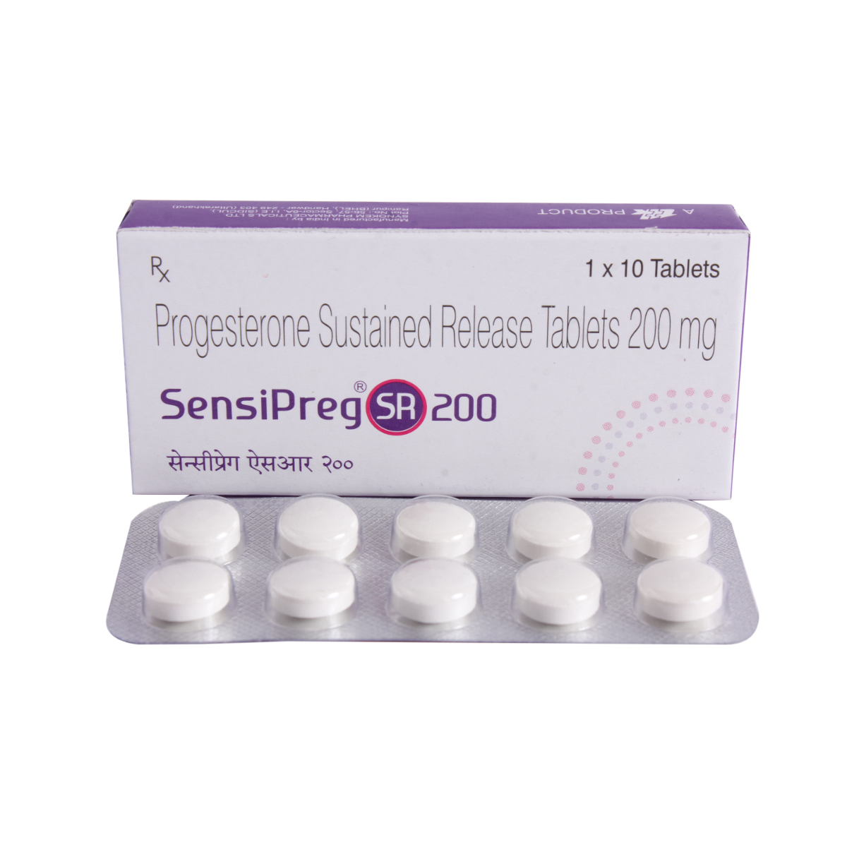 Sensipreg SR 200 mg Tablet 10's, Pack of 10 TabletS Sensipreg SR 200 mg Tablet 10's, Pack of 10 TabletS