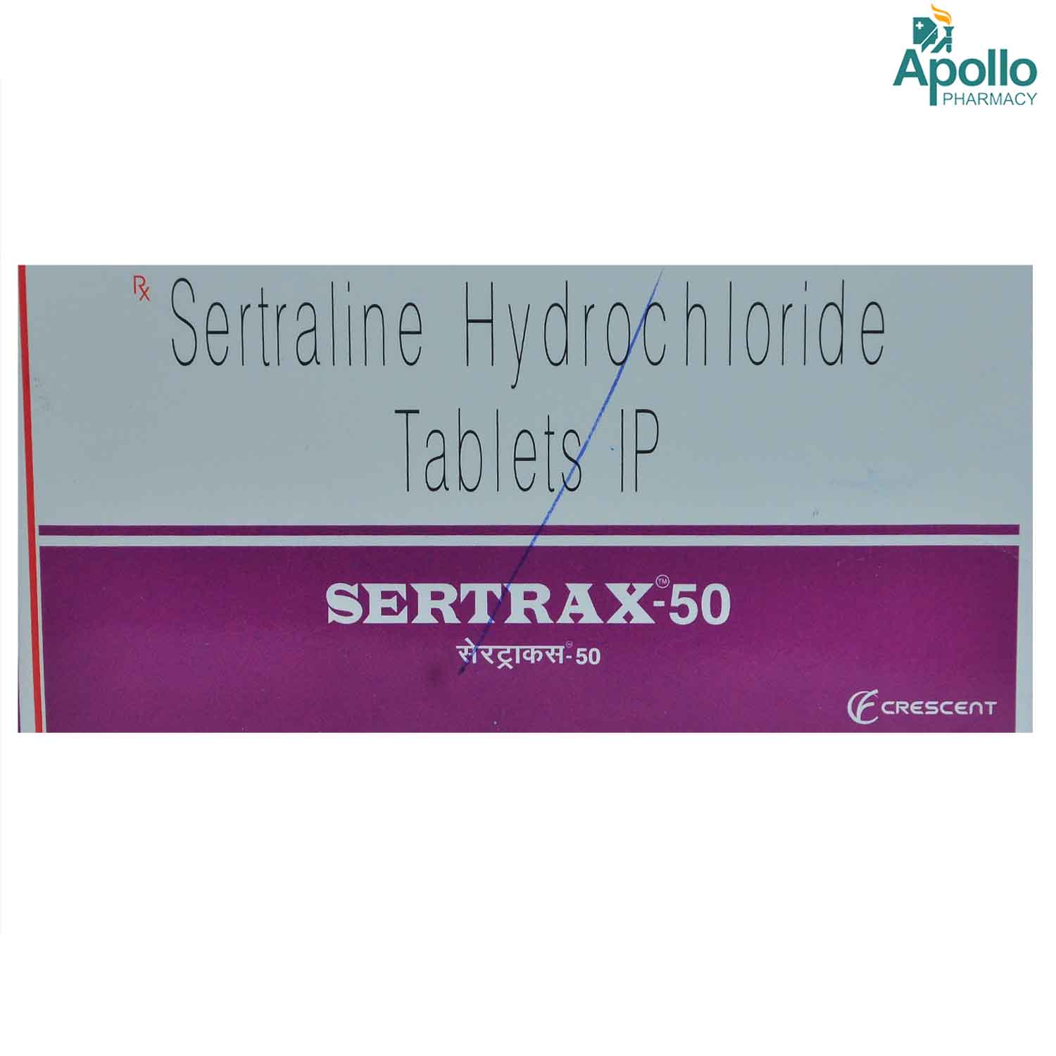 Sertrax 50 mg Tablet 10's, Pack of 10 TabletS Sertrax 50 mg Tablet 10's, Pack of 10 TabletS
