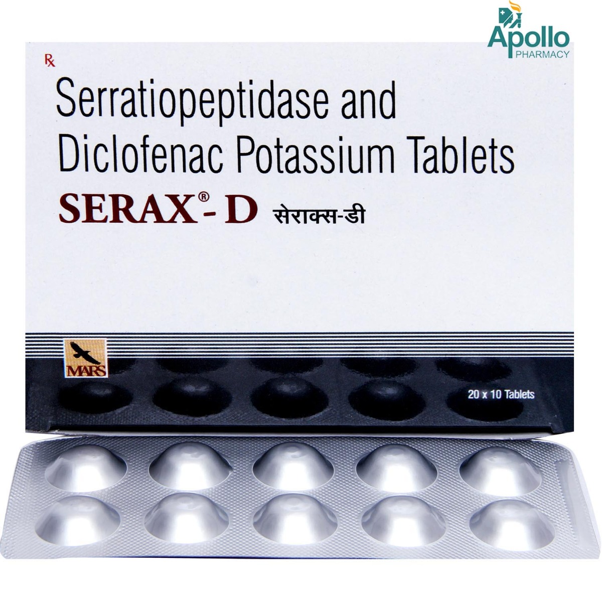 Serax-D Tablet 10's, Pack of 10 Serax-D Tablet 10's, Pack of 10