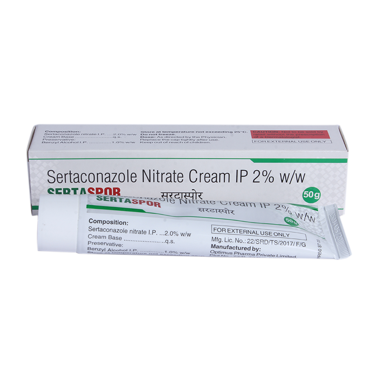 Sertaspor Cream 50 gm, Pack of 1 CREAM Sertaspor Cream 50 gm, Pack of 1 CREAM