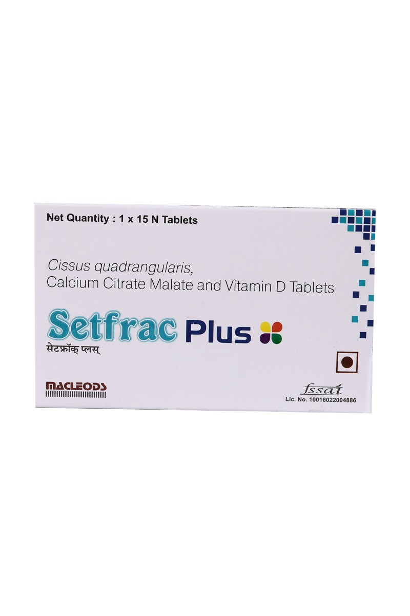 Setfrac Plus Tablet 15`s, Pack of 15 Setfrac Plus Tablet 15`s, Pack of 15