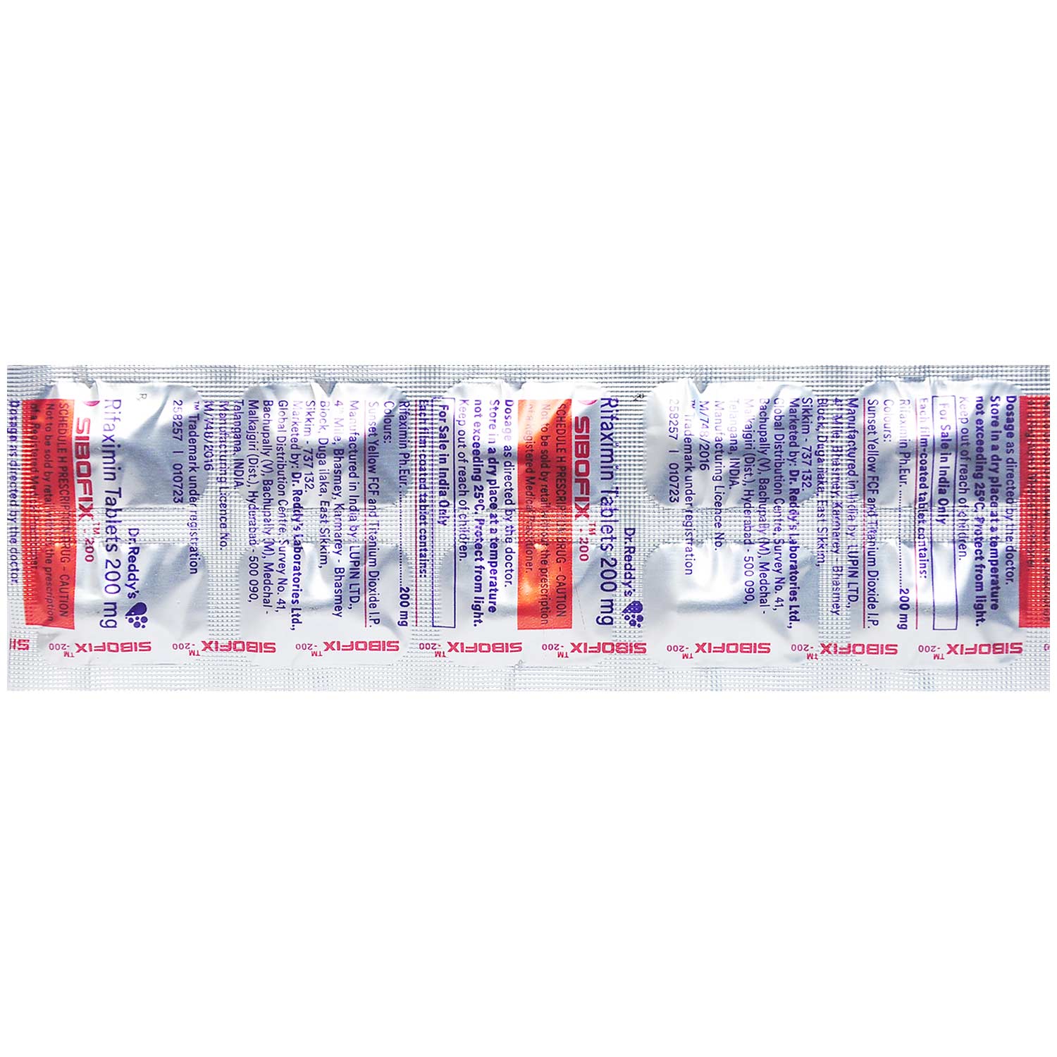 Sibofix-200 Tablet 10's, Pack of 10 TABLETS Sibofix-200 Tablet 10's, Pack of 10 TABLETS