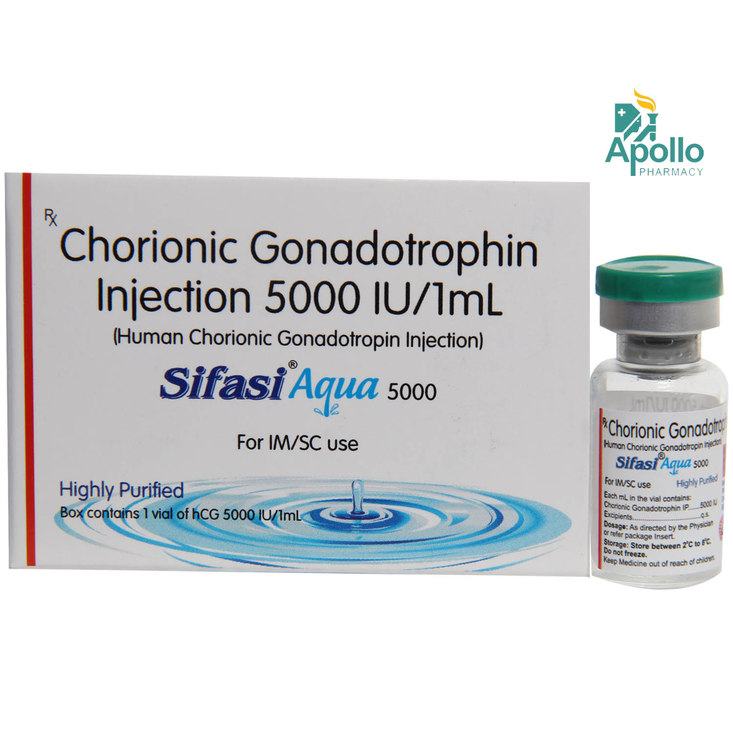 Sifasi Aqua 5000 Injection 1 ml, Pack of 1 INJECTION Sifasi Aqua 5000 Injection 1 ml, Pack of 1 INJECTION