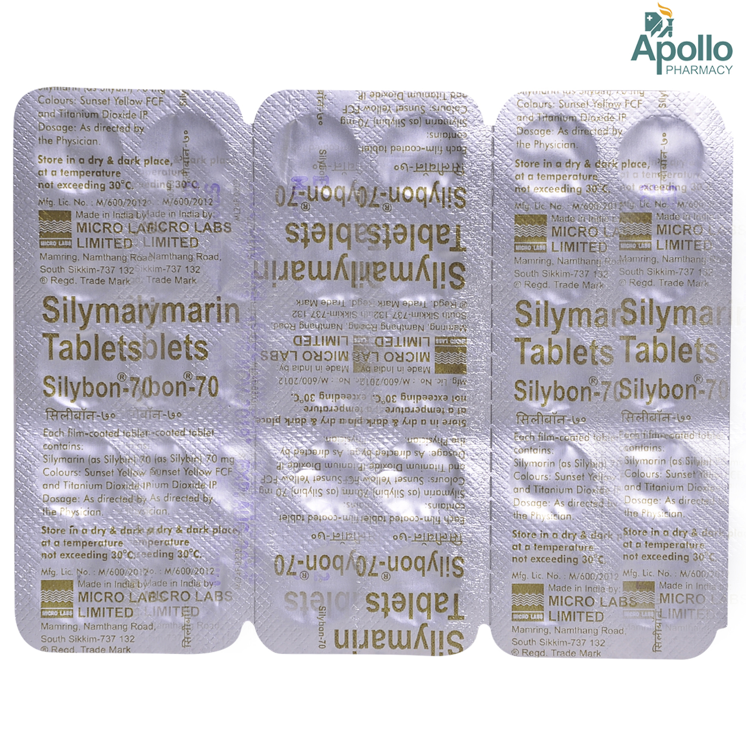 Silybon-70 Tablet 10's, Pack of 10 TABLETS Silybon-70 Tablet 10's, Pack of 10 TABLETS