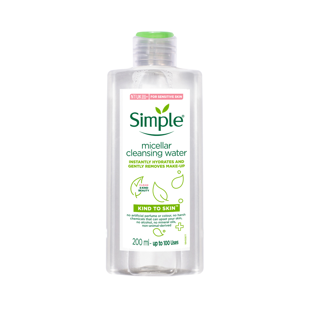 Simple Kind To Skin Micellar Cleansing Water, 200 ml, Pack of 1 Simple Kind To Skin Micellar Cleansing Water, 200 ml, Pack of 1