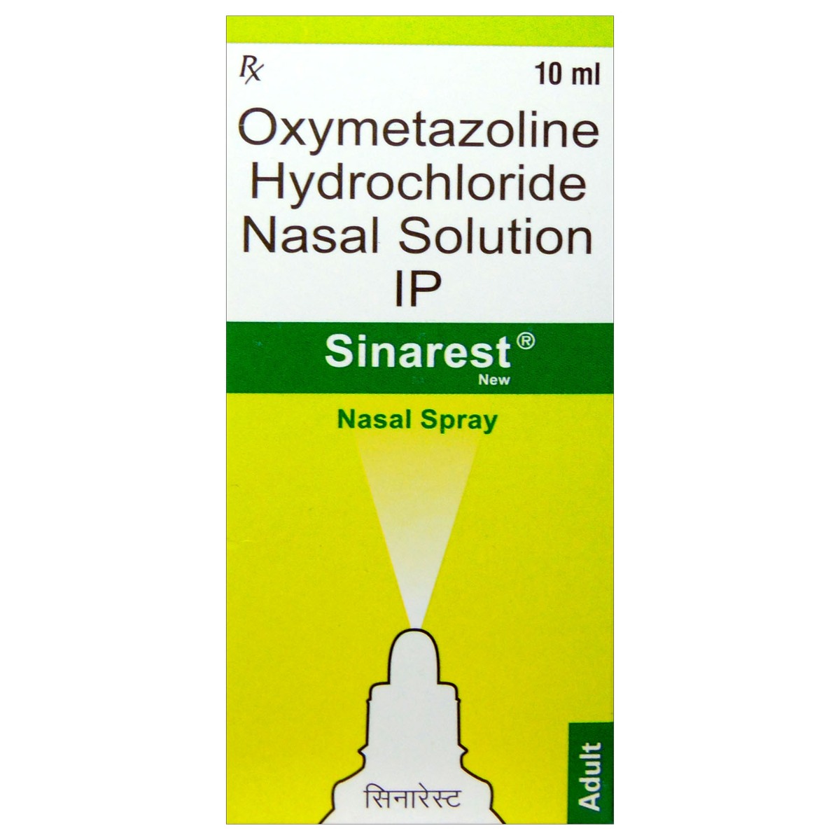 Buy SINAREST NASAL SPRAY ADULT 10ML Online