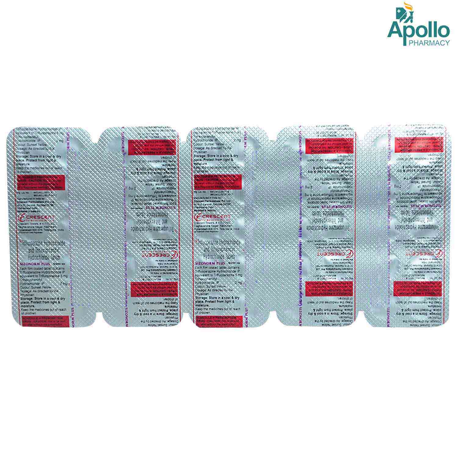 Sizonorm Plus Tablet 10's, Pack of 10 Sizonorm Plus Tablet 10's, Pack of 10