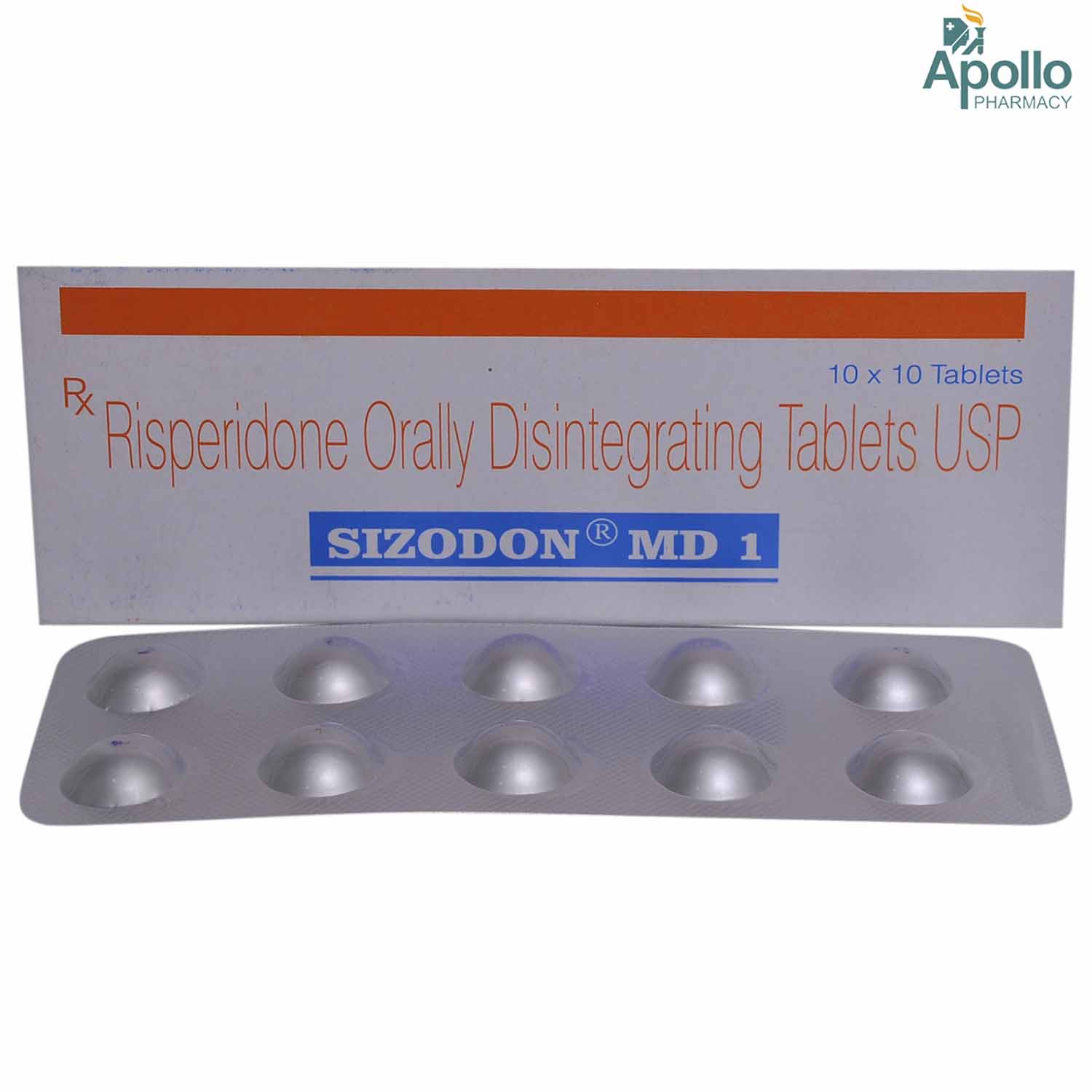 SIZODON MD 1MG TABLET, Pack of 10 TABLETS SIZODON MD 1MG TABLET, Pack of 10 TABLETS