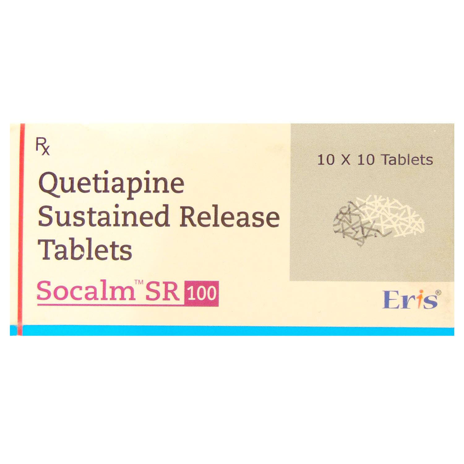 SOCALM SR 100MG TABLET, Pack of 10 TABLETS SOCALM SR 100MG TABLET, Pack of 10 TABLETS