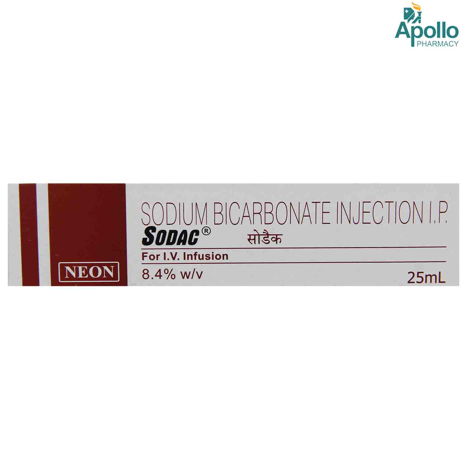 SODAC INJECTION 25ML, Pack of 1 INJECTION SODAC INJECTION 25ML, Pack of 1 INJECTION