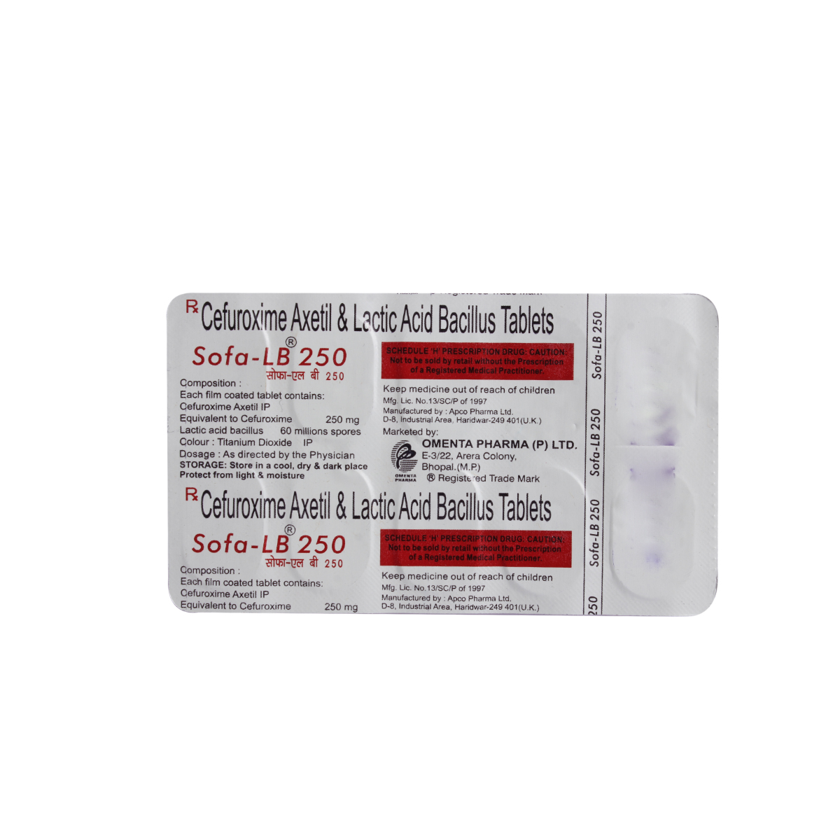 Sofa LB 250mg Tablet 10's, Pack of 10 TABLETS Sofa LB 250mg Tablet 10's, Pack of 10 TABLETS