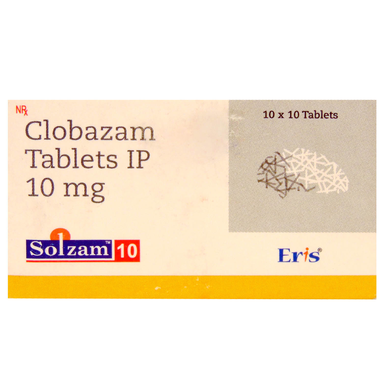 SOLZAM 10MG TABLET, Pack of 10 TABLETS SOLZAM 10MG TABLET, Pack of 10 TABLETS