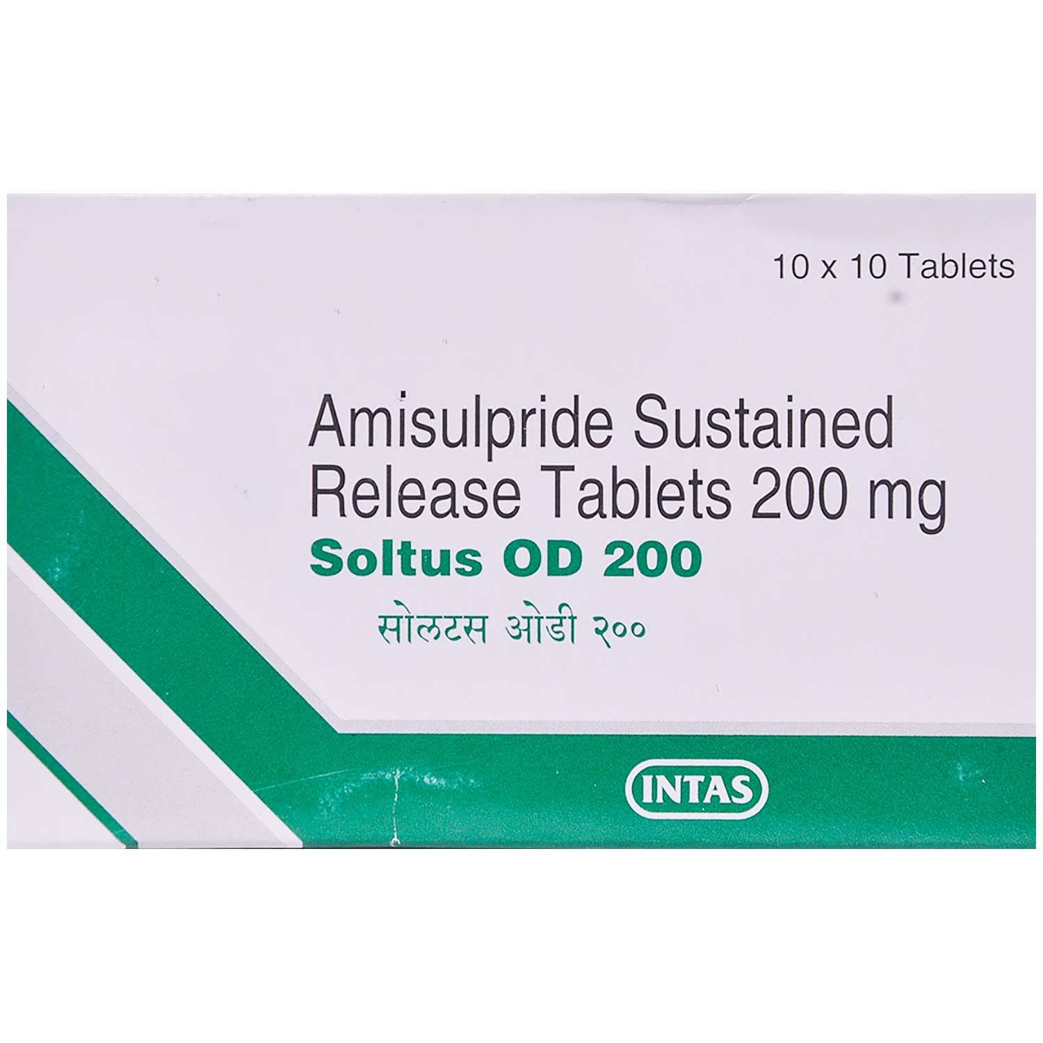 SOLTUS OD 200MG TABLET, Pack of 10 TABLETS SOLTUS OD 200MG TABLET, Pack of 10 TABLETS