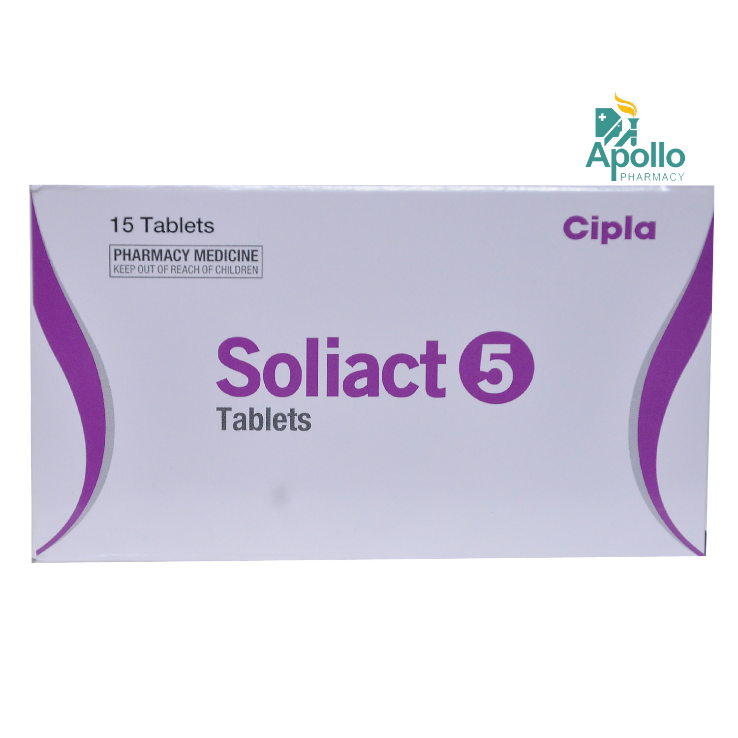 Soliact 5 Tablet 15's, Pack of 15 TABLETS Soliact 5 Tablet 15's, Pack of 15 TABLETS