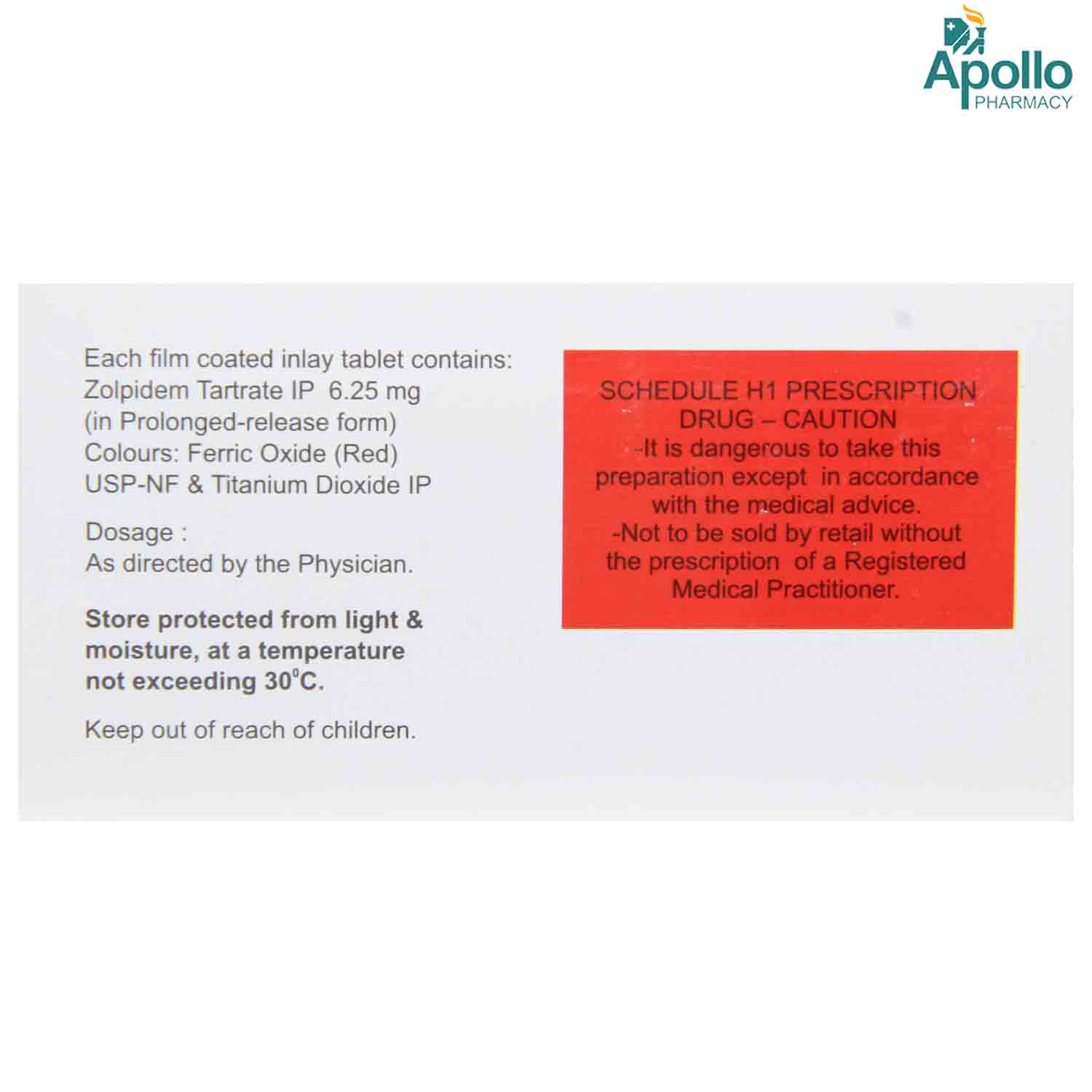 SOVE IT 6.25MG TABLET, Pack of 10 TABLETS SOVE IT 6.25MG TABLET, Pack of 10 TABLETS