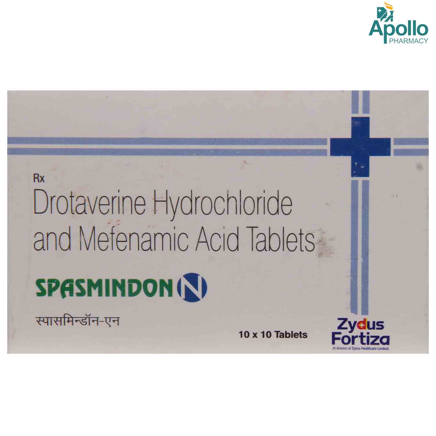 Spasmindon N Tablet 10's, Pack of 10 TABLETS Spasmindon N Tablet 10's, Pack of 10 TABLETS