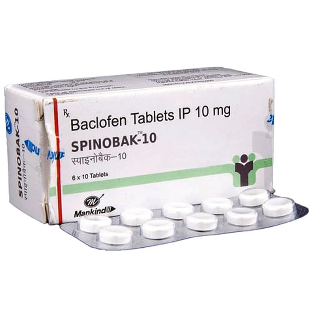 Spinobak 10 Tablet 10's, Pack of 10 TABLETS Spinobak 10 Tablet 10's, Pack of 10 TABLETS