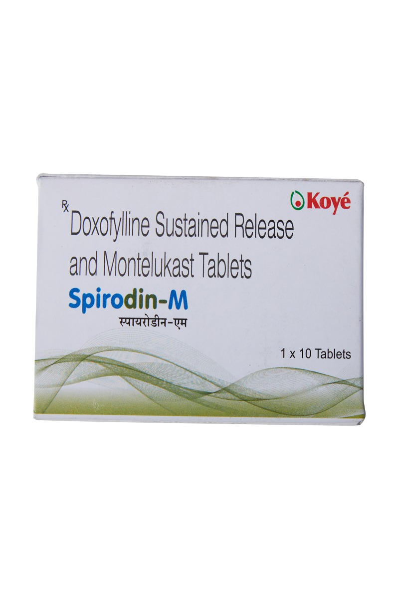 Spirodin-M Tablet 10's, Pack of 10 TABLETS Spirodin-M Tablet 10's, Pack of 10 TABLETS