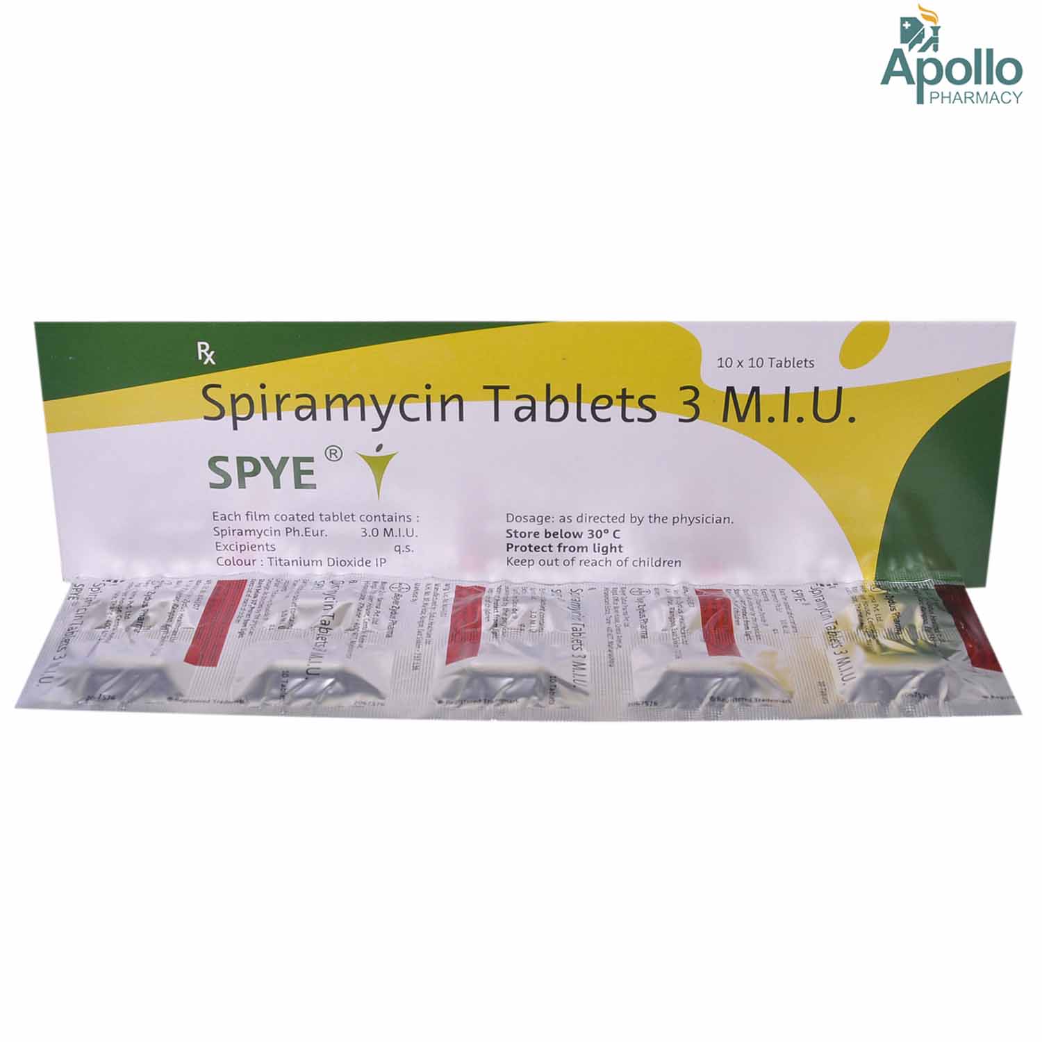 Spye Tablet 10's, Pack of 10 TABLETS Spye Tablet 10's, Pack of 10 TABLETS