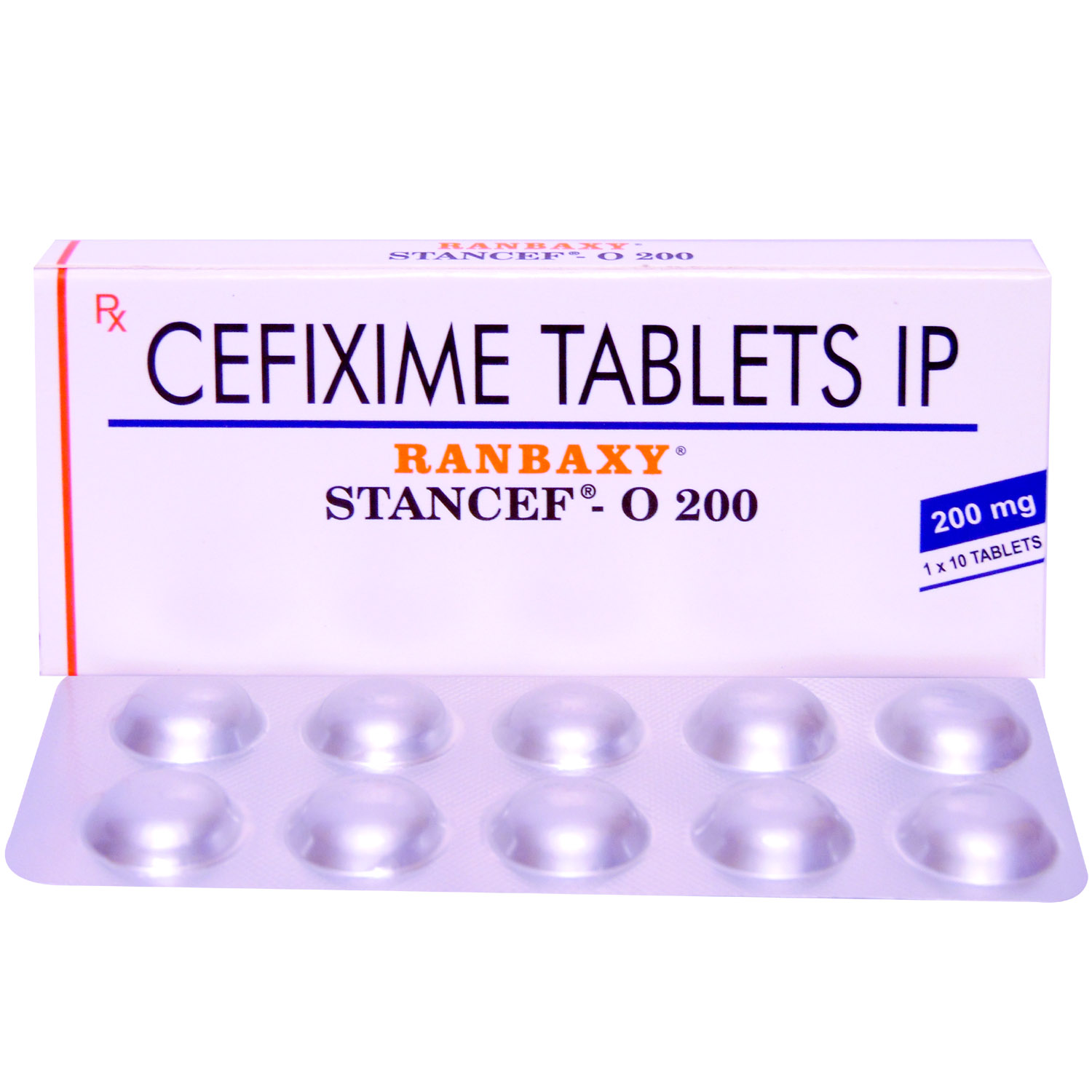 Stancef O 200 Tablet 10's, Pack of 10 TABLETS Stancef O 200 Tablet 10's, Pack of 10 TABLETS