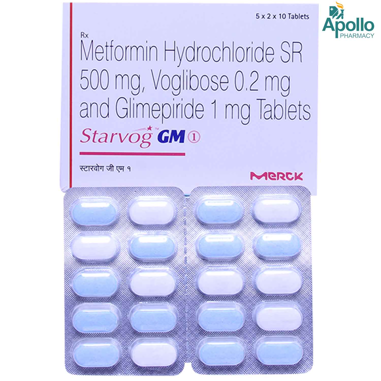 Starvog GM 1 Tablet 10's, Pack of 10 TABLETS Starvog GM 1 Tablet 10's, Pack of 10 TABLETS