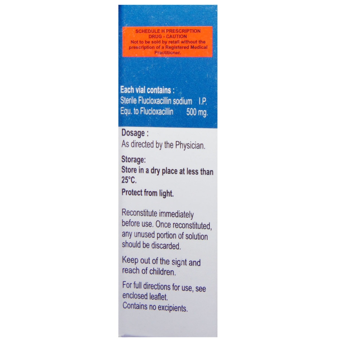 Staphonex 500 mg Injection 1's, Pack of 1 Injection Staphonex 500 mg Injection 1's, Pack of 1 Injection