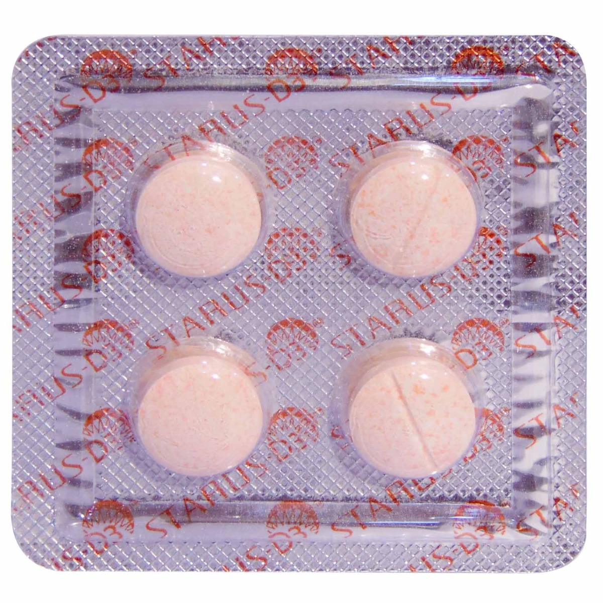 Starus D3 60K IU Tablet 4's, Pack of 1 Starus D3 60K IU Tablet 4's, Pack of 1
