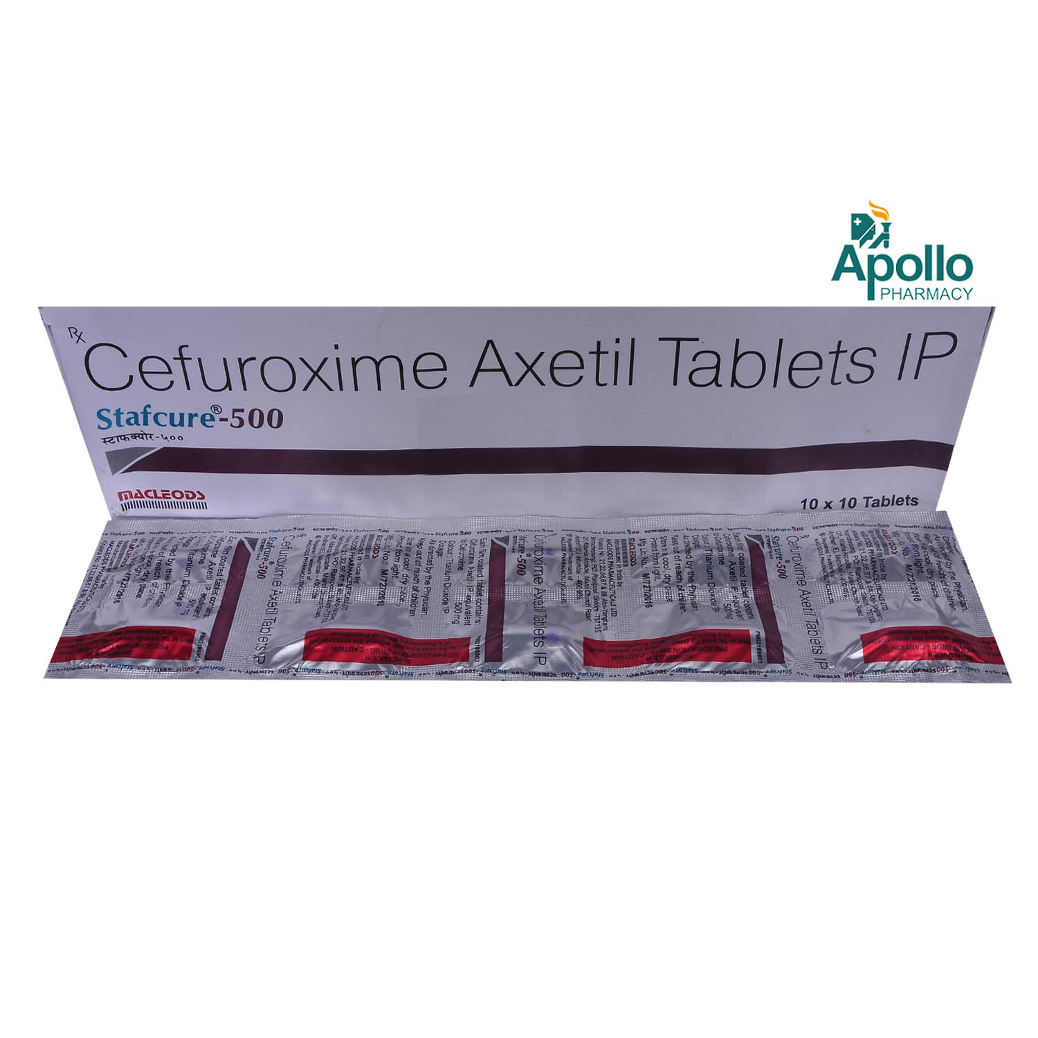 Stafcure-500 Tablet 10's, Pack of 10 TabletS Stafcure-500 Tablet 10's, Pack of 10 TabletS