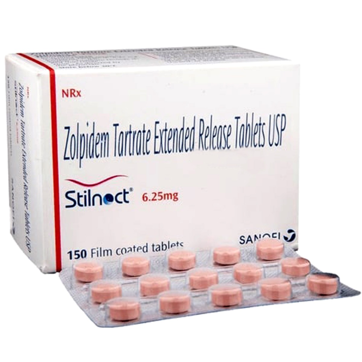 Stilnoct 6.25 mg Tablet 15's, Pack of 15 TABLETS Stilnoct 6.25 mg Tablet 15's, Pack of 15 TABLETS