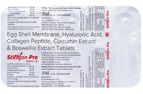 Stiffgon-Pro Tablet 10's Stiffgon-Pro Tablet 10's