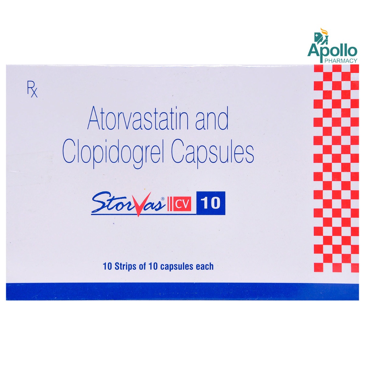 Storvas CV 10 Capsule 10's, Pack of 10 CAPSULES Storvas CV 10 Capsule 10's, Pack of 10 CAPSULES