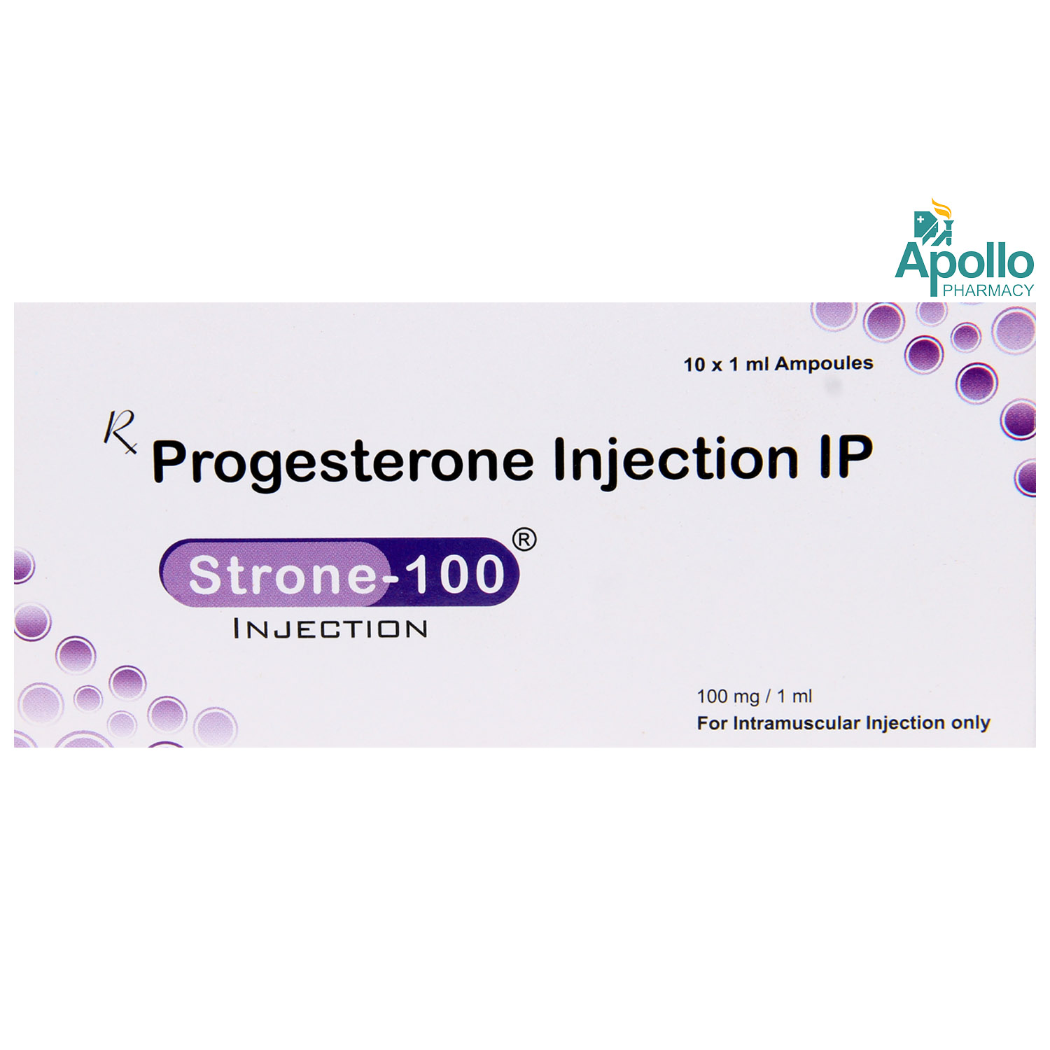 Strone-100 Injection 1 ml, Pack of 1 Injection Strone-100 Injection 1 ml, Pack of 1 Injection