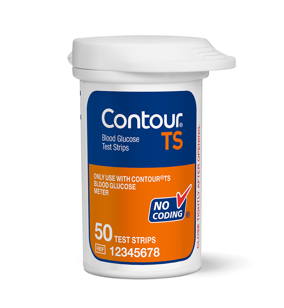 Contour TS Blood Glucose Test Strips, 50 Count Price, Uses, Side
