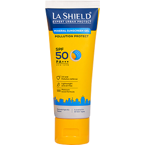 La Shield Expert Urban Protect SPF 50 PA+++ Sunscreen Gel, 50 gm, Pack of 1 La Shield Expert Urban Protect SPF 50 PA+++ Sunscreen Gel, 50 gm, Pack of 1